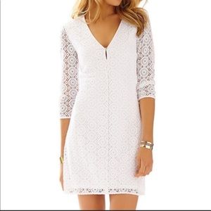 Lilly Pulitzer White Lace Resort Dress